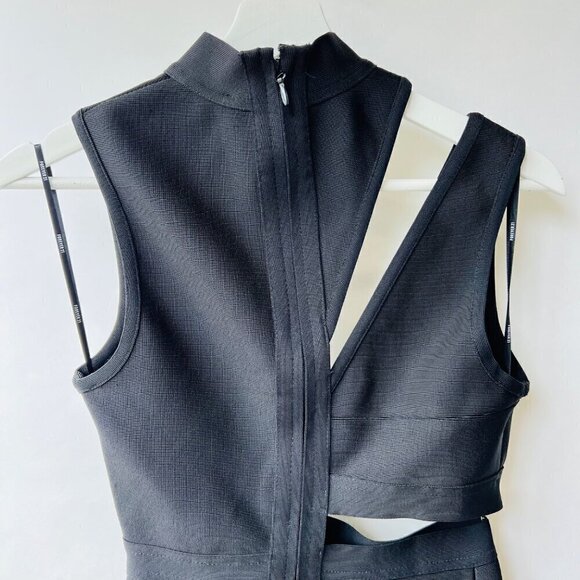 ❤️ Herve Leger x Forever 21 New cut out bandage dress, Black, Size S - Picture 4 of 8